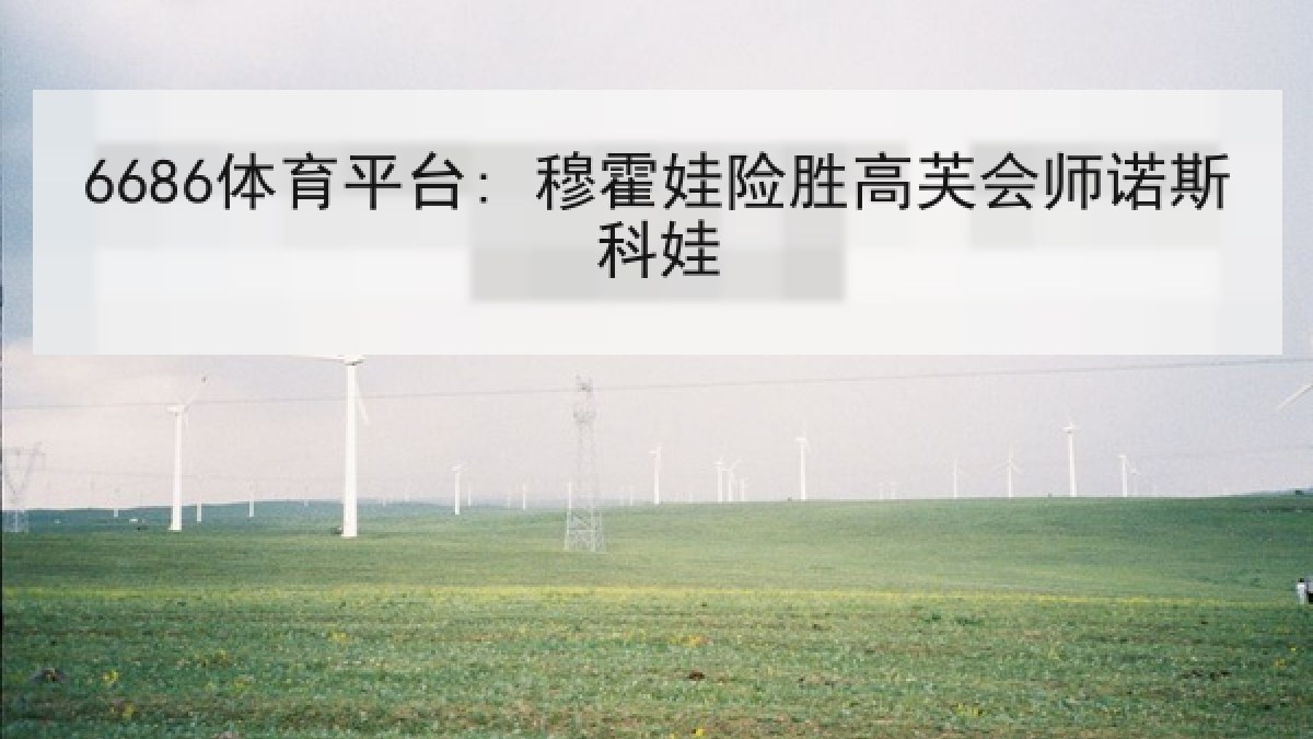 6686体育平台: 穆霍娃险胜高芙会师诺斯科娃